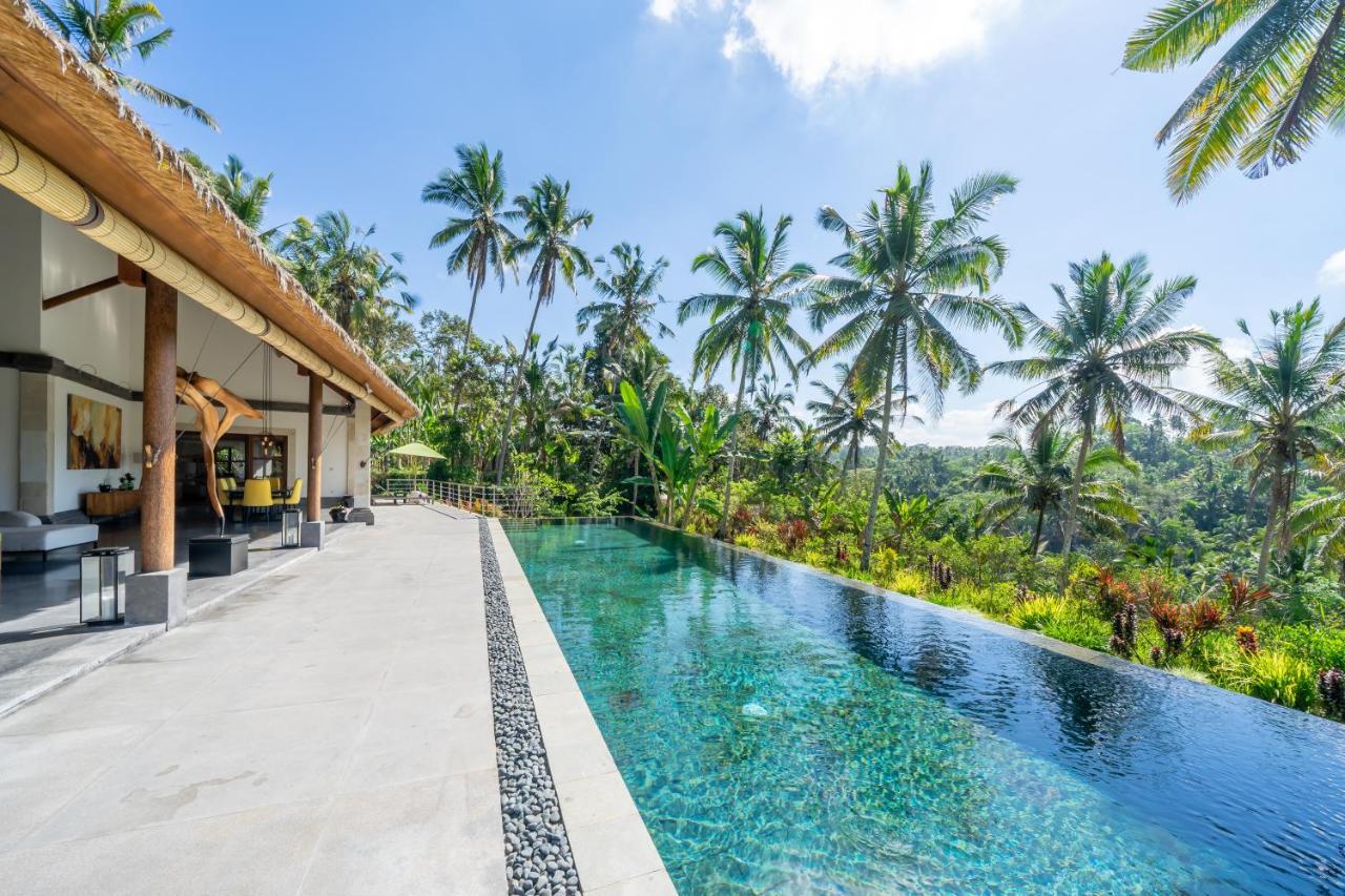 Villa Themma Jungle - Sumptuous 3Br Luxury Villa With Majestic Jungle View North Of Ubud Exterior foto